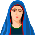 Blessed Virgin Mary Favicon 