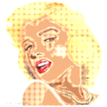 Marilyn   Pixel Art Remix Favicon 