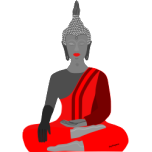 Meditating Buddha Favicon 