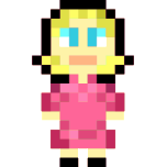 Pixel Girl Favicon 