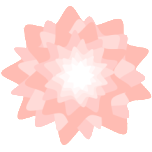 Pink Flower Favicon 