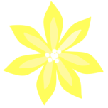 Yellow Lily Favicon 