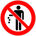 Do Not Litter Favicon 
