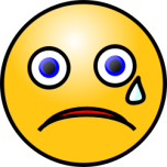 Emoticons Crying Face Favicon 