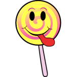 Lollipop Smiley Favicon 