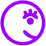 Purple Smiley Favicon 