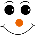 Red Nosed Smiley Face Favicon 