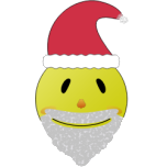 Santa Smiley Favicon 