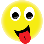 Smiley Face With Tongue Out Favicon 