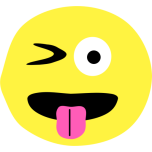 Winky Emoji Favicon 