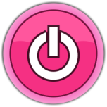  Pink Button Power   Favicon Preview 