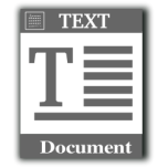 Text File Icon Favicon 