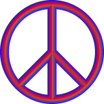 Peace Sign D Favicon 