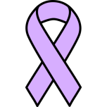 Periwinkle Ribbon Stomach  Esophageal Cancer Favicon 