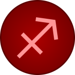 Sagittarius Symbol Favicon 